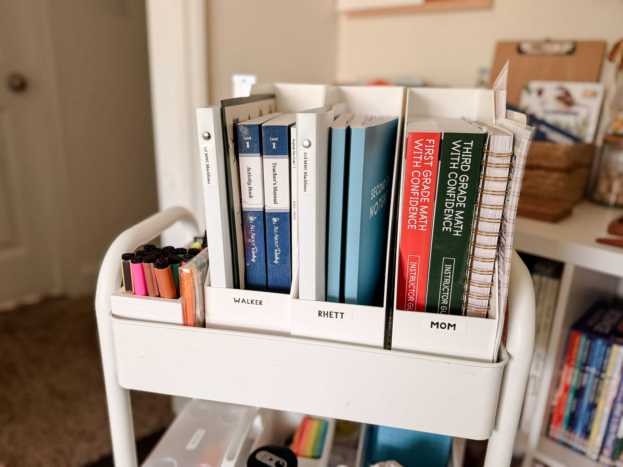 What’s on Our Homeschool Cart
